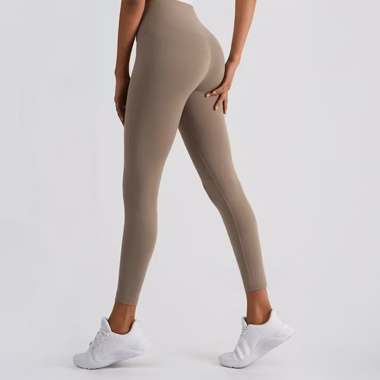 Yobaby Apparel SS 2025 Miss Lana - BlissCool High Rise Leggings and Crop set in Cream